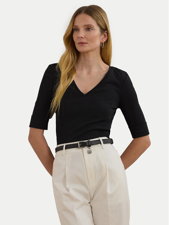 

Облегающая блузка 200815843003 Lauren Ralph Lauren, черный