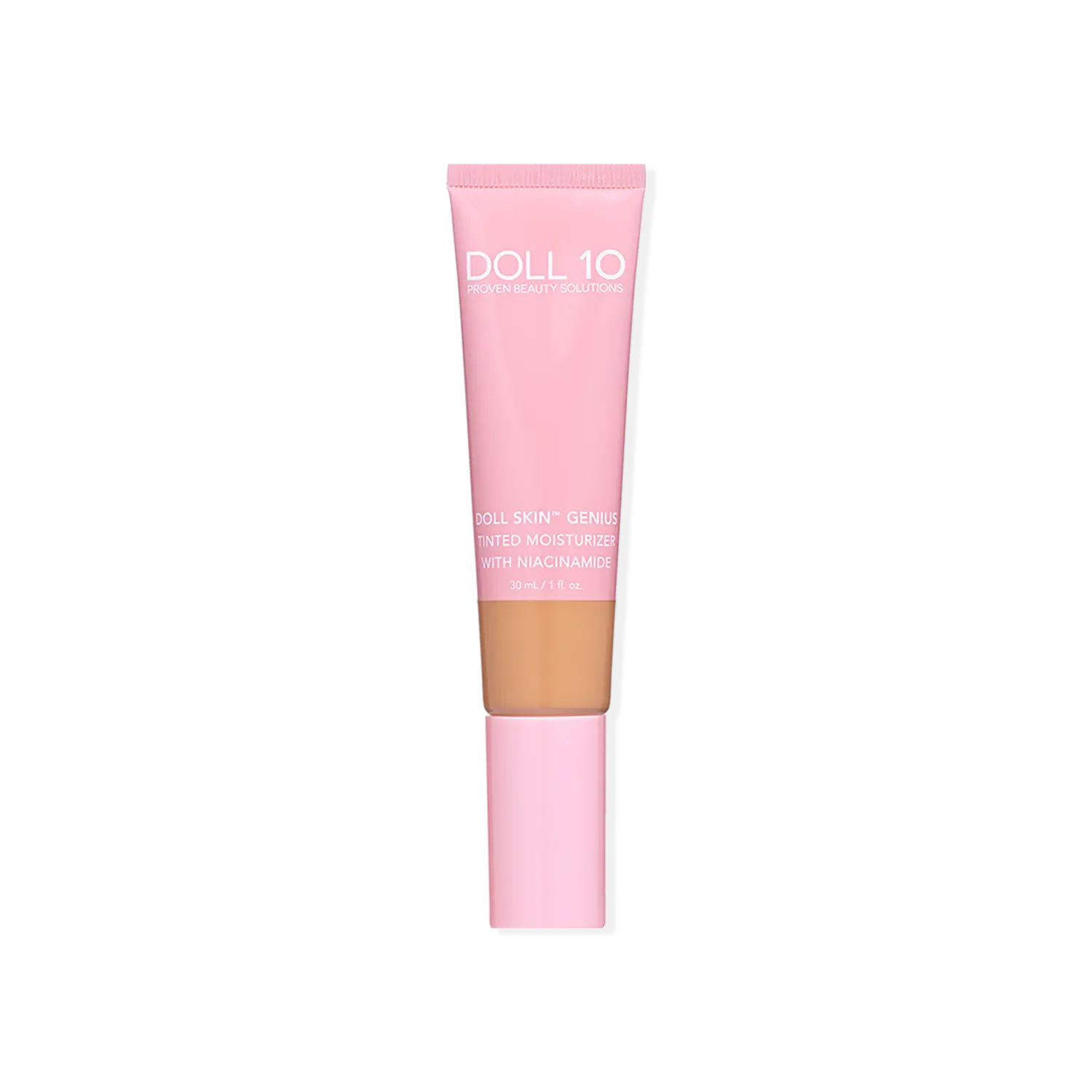 

Увлажняющий тонирующий крем Doll Skin Genius с ниацинамидом Doll 10, Shade 3 (Medium-tan with peachy golden undertones)