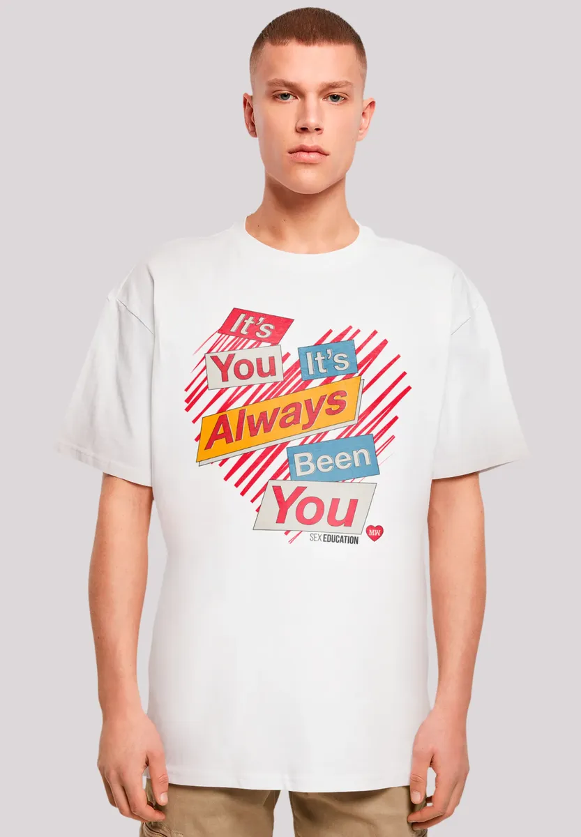 

F4NT4STIC Футболка "Половое воспитание It’s Always You", премиум качество, белый