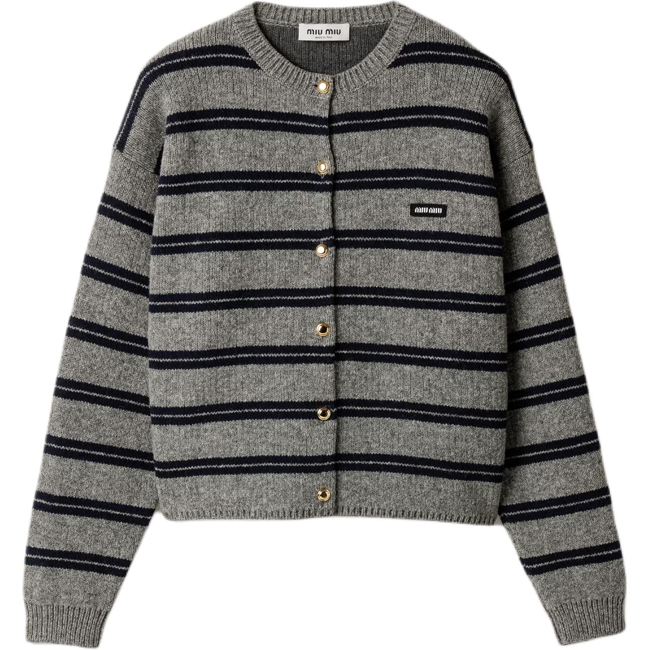 

MIU MIU Свитер женский серый