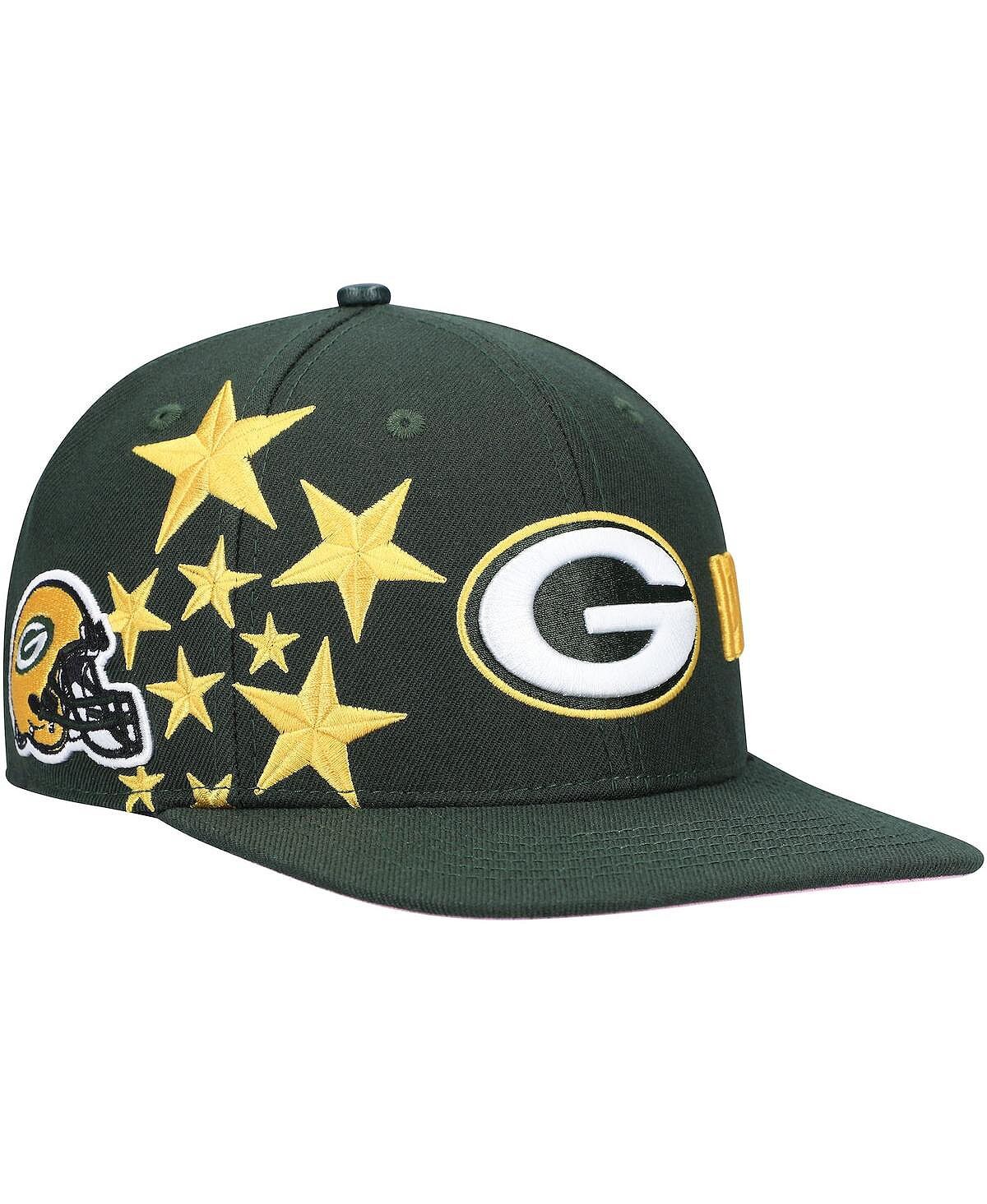 

Мужская кепка Green Bay Packers Green Stars Snapback Pro Standard