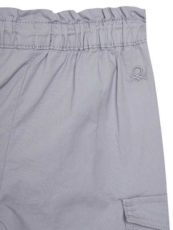 Брюки свободного покроя 4L2VGF028 United Colors Of Benetton, синий — фото 3