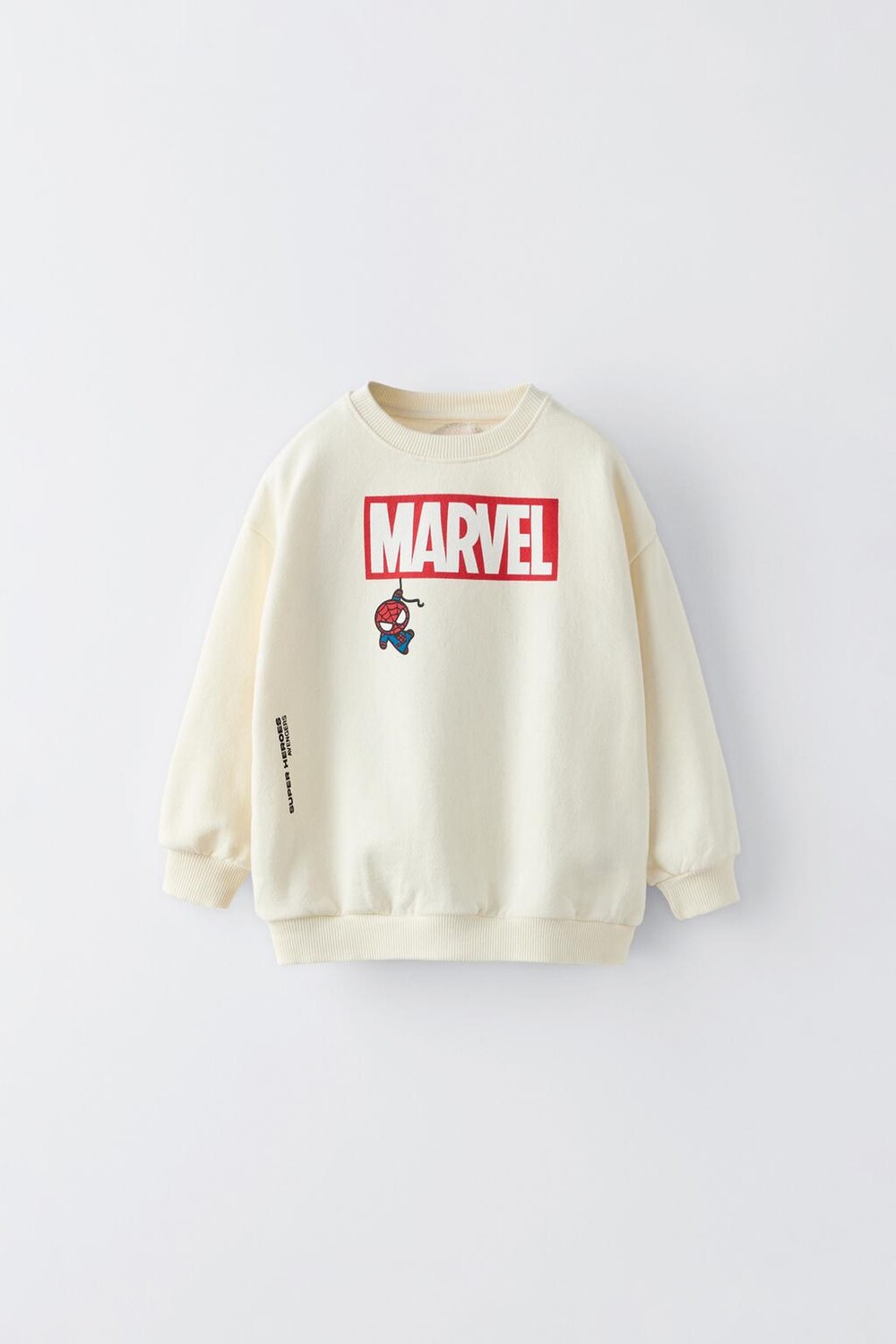 

Толстовка мстители marvel ZARA, середина экрю