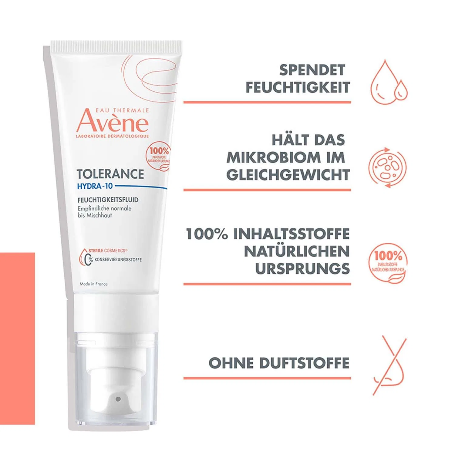 Флюид Avene — Увлажняющий «Tolérance Hydra- » от AVÈNE — фото 3