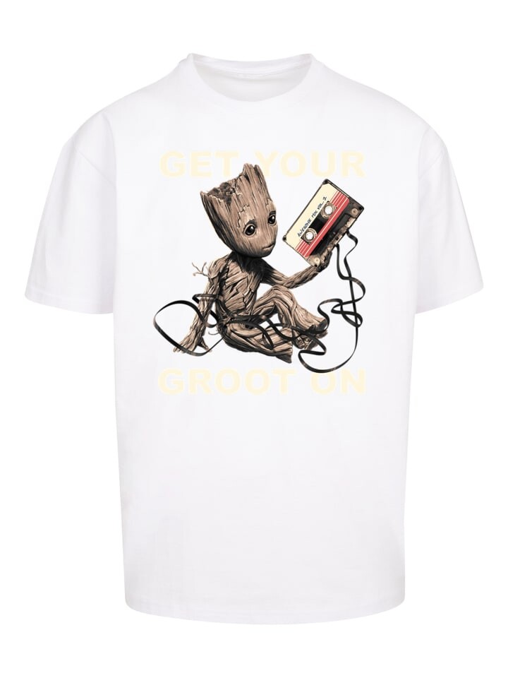 

Футболка F4NT4STIC Marvel Guardians of the Galaxy Get your Groot On, белый