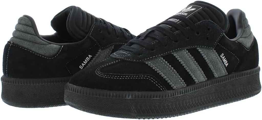 Мужские кроссовки adidas Samba XLG для повседневной носки, черный/серый — фото 2