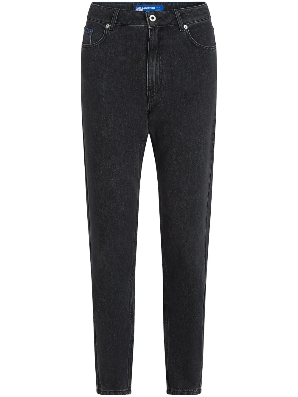 

Джинсы с нашивкой-логотипом Karl Lagerfeld Jeans, черный