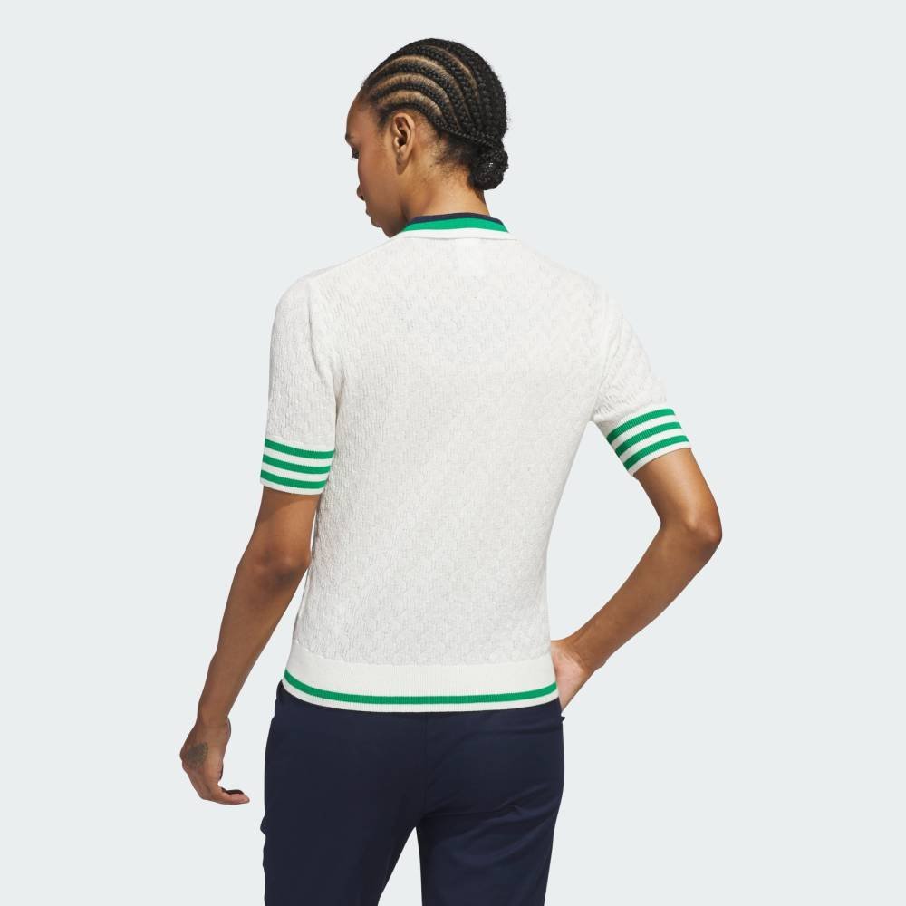 Вязаная рубашка поло Originals Adidas, white