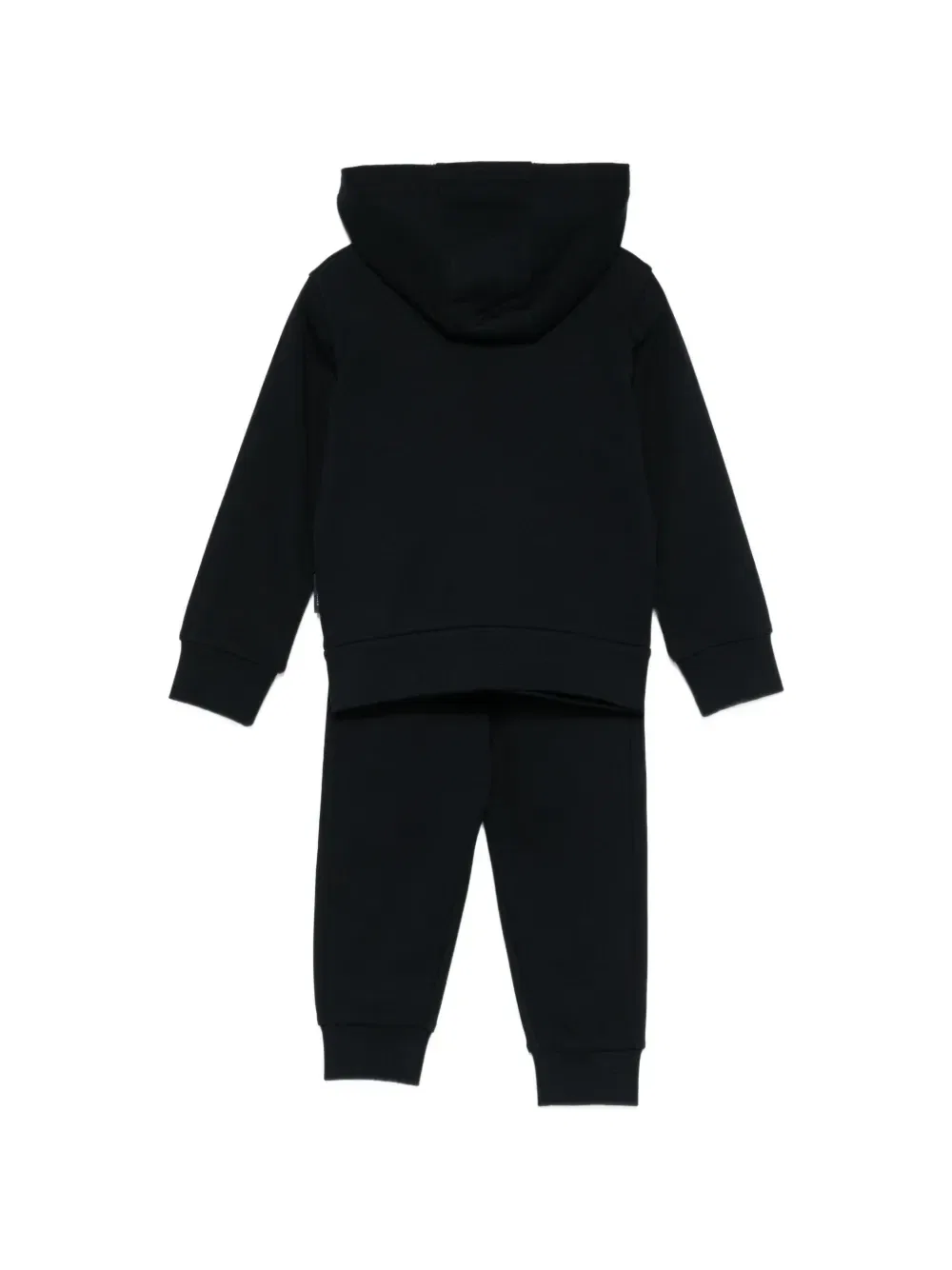 Спортивный костюм с капюшоном Moncler Enfant, черный — фото 2