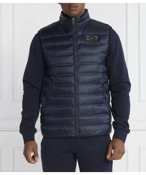 

Пуховик без рукавов Regular fit Ea7, синий