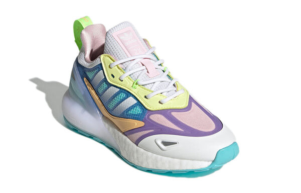 Кроссовки zx 2k boost 2.0 j Adidas, синий — фото 3