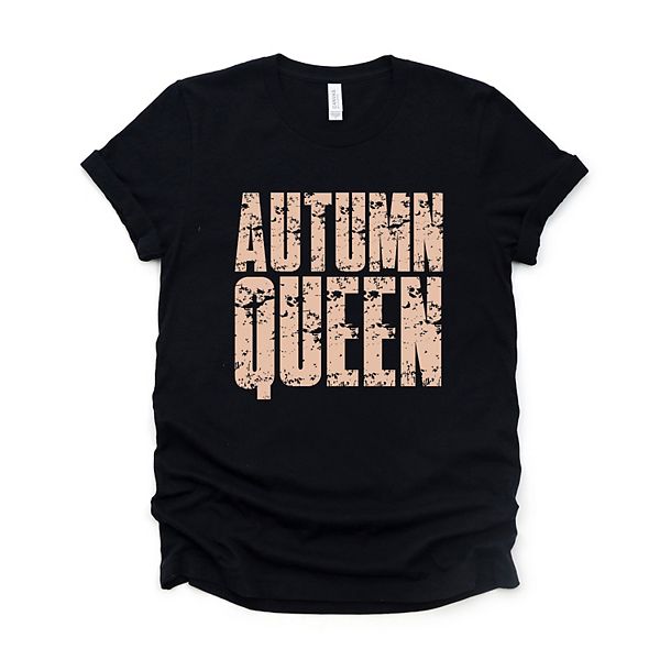 

Футболка с принтом Autumn queen block distressed Simply Sage Market, Black