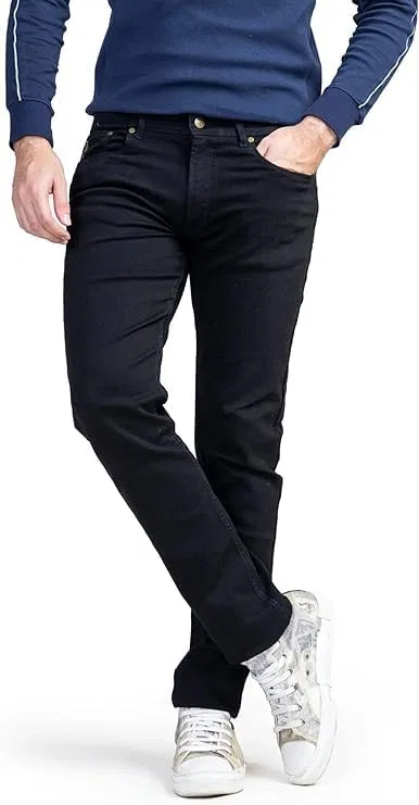 Джинсы Slim Fit, Go Denim, черный — фото 2