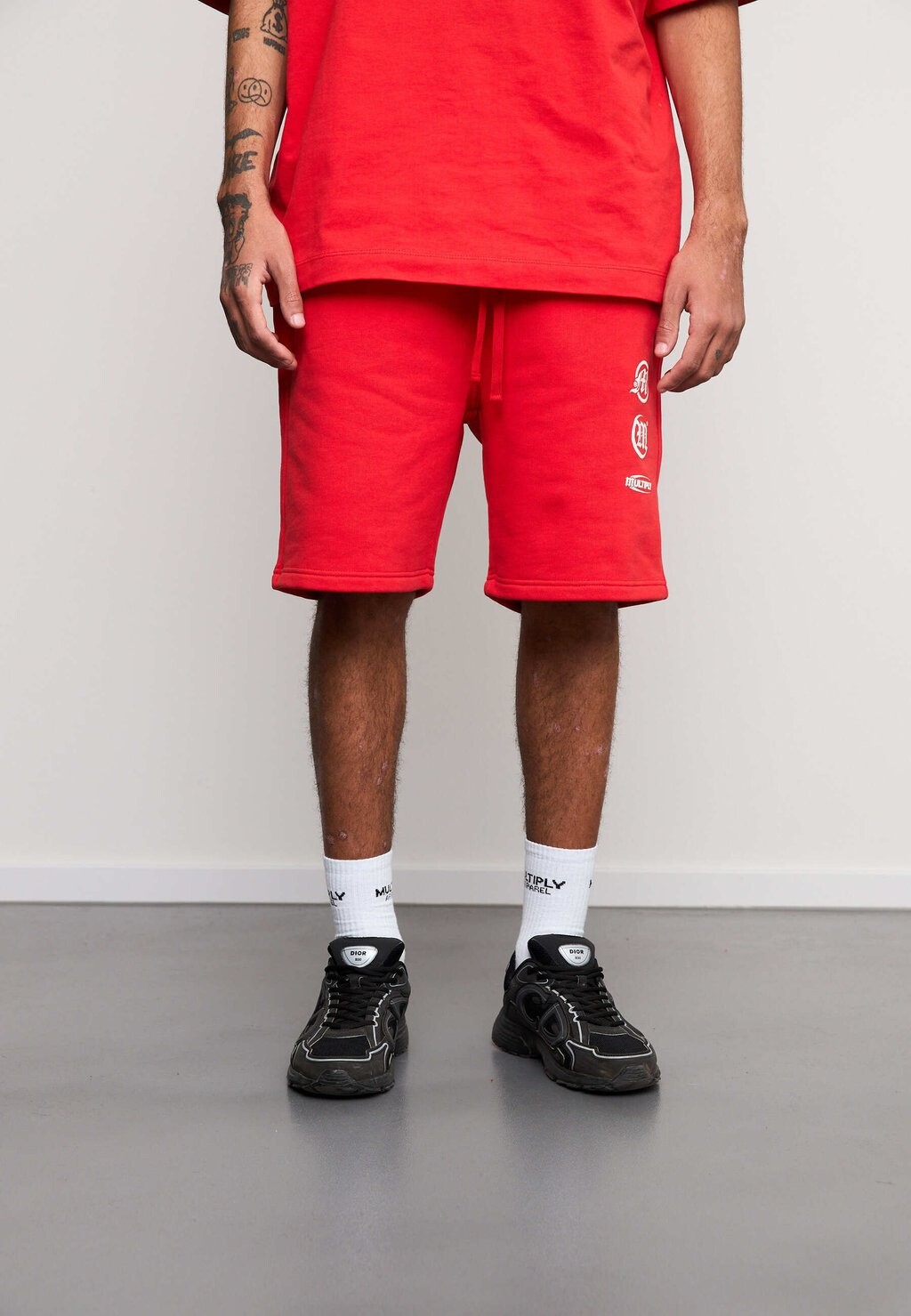 

Шорты CONVICT Multiply Apparel, светло-красный