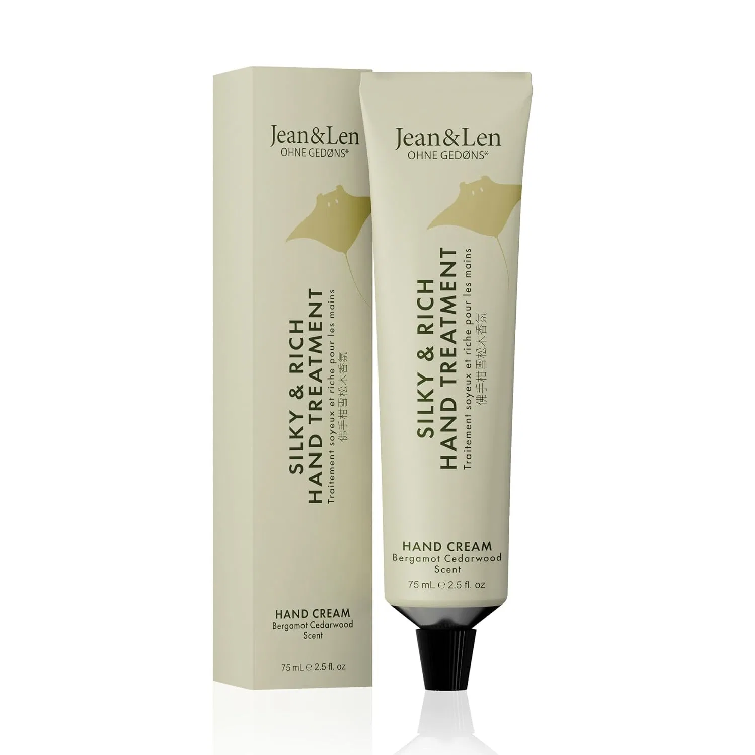 Крем для рук «Silky & Rich» с бергамотом и кедром от Jean & Len Jean & Len, Bergamot Cedarwood