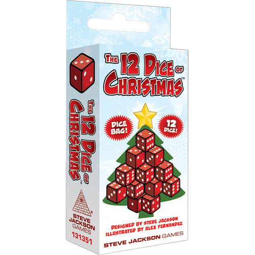 

Настольная игра Steve Jackson Games The 12 Dice of Christmas