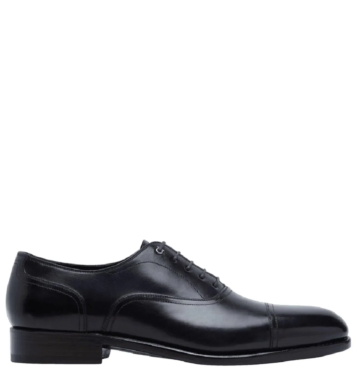 Salvatore Ferragamo Мужские кожаные туфли-оксфорды Gancini сине-коричневого цвета