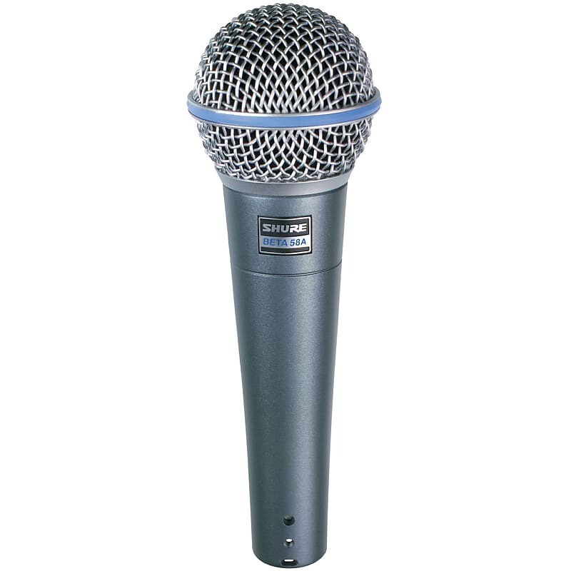 

Вокальный микрофон Shure BETA 58A Handheld Supercardioid Dynamic Microphone