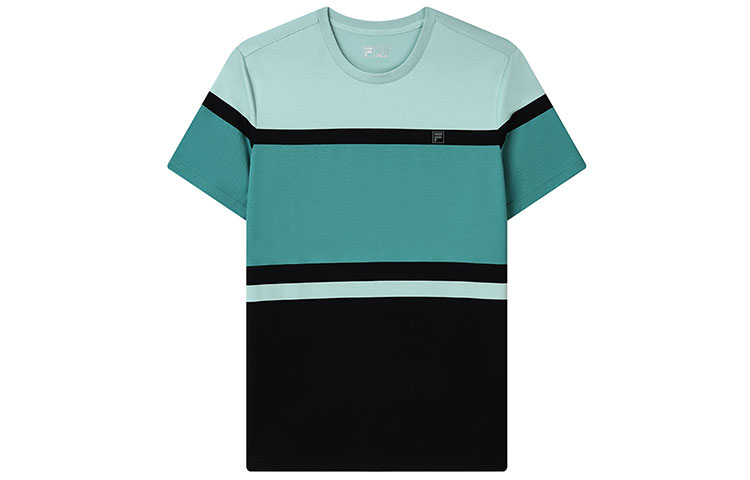 

Футболка мужская Asphalt Gray Green FILA