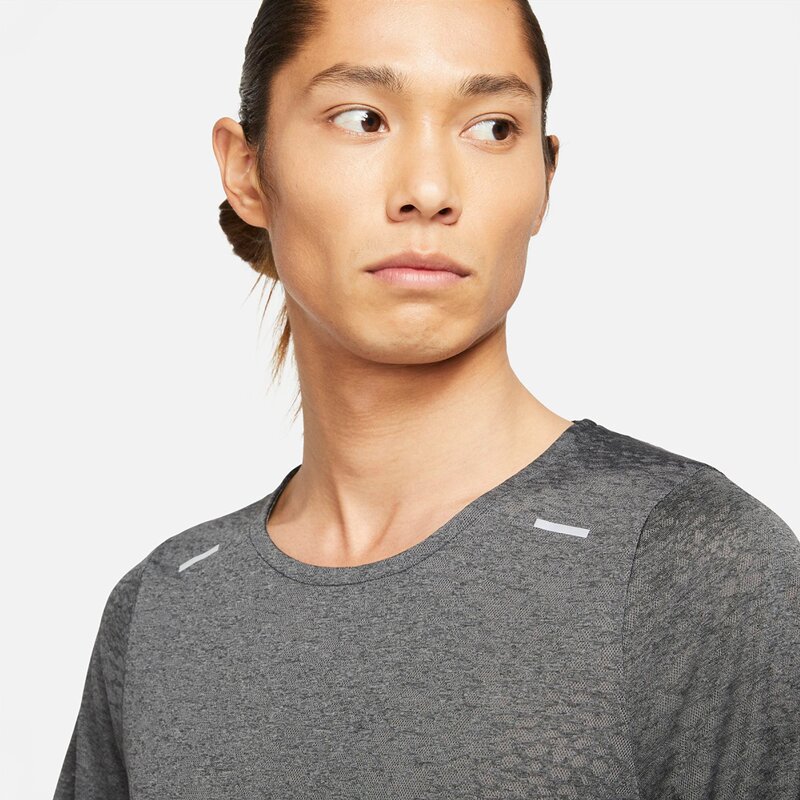 Laufshirt "nike rise 365 run division" Nike, мультиколор — фото 3