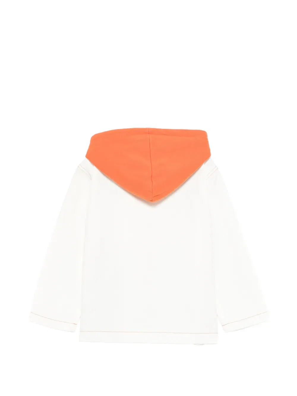 Куртка с капюшоном и аппликацией Stella Mccartney Kids, белый — фото 2