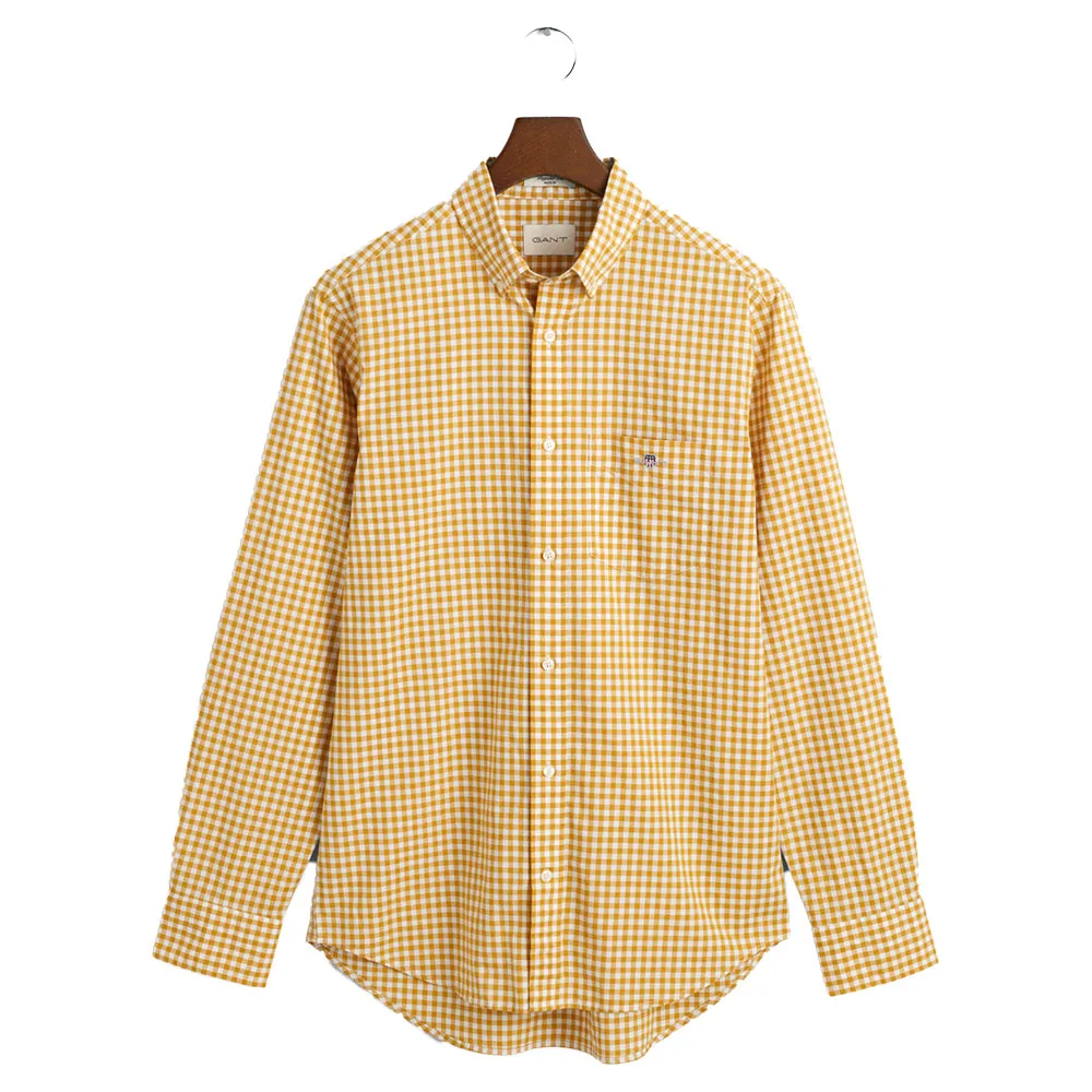 

Рубашка Gant Reg Gingham, синий