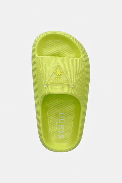 Сланцы детские Guess, зеленый — фото 4