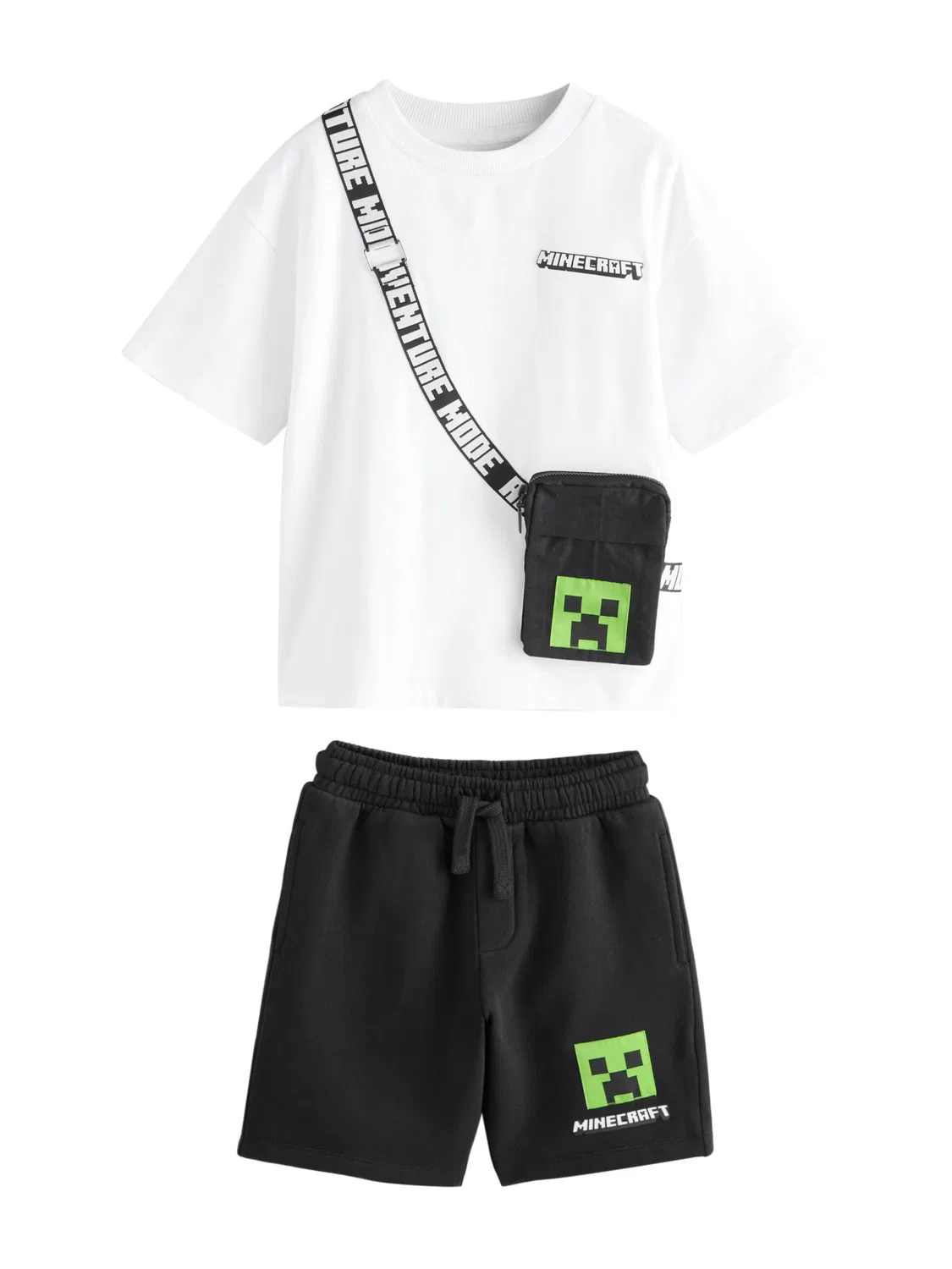 Комплект одежды 'Minecraft' Next, Black/White