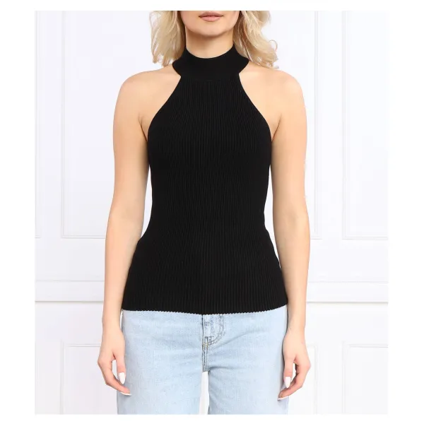 

Топ Shayna узкого кроя Guess, черный