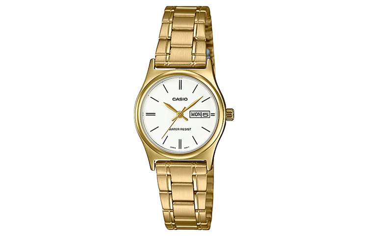 

CASIO Часы Women's Standard Series White Watch LTP-V006G-7B, White Dial