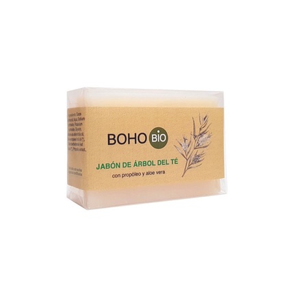 

Мыло чайного дерева с прополисом и алоэ вера органическое 100 г Boho