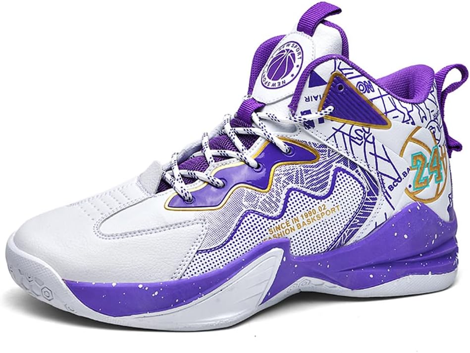 

Мужская обувь JUCAILAO Ботинки повседневные Кроссовки Для ходьбы Баскетбольные Кроссовки Для бега, фиолетовый