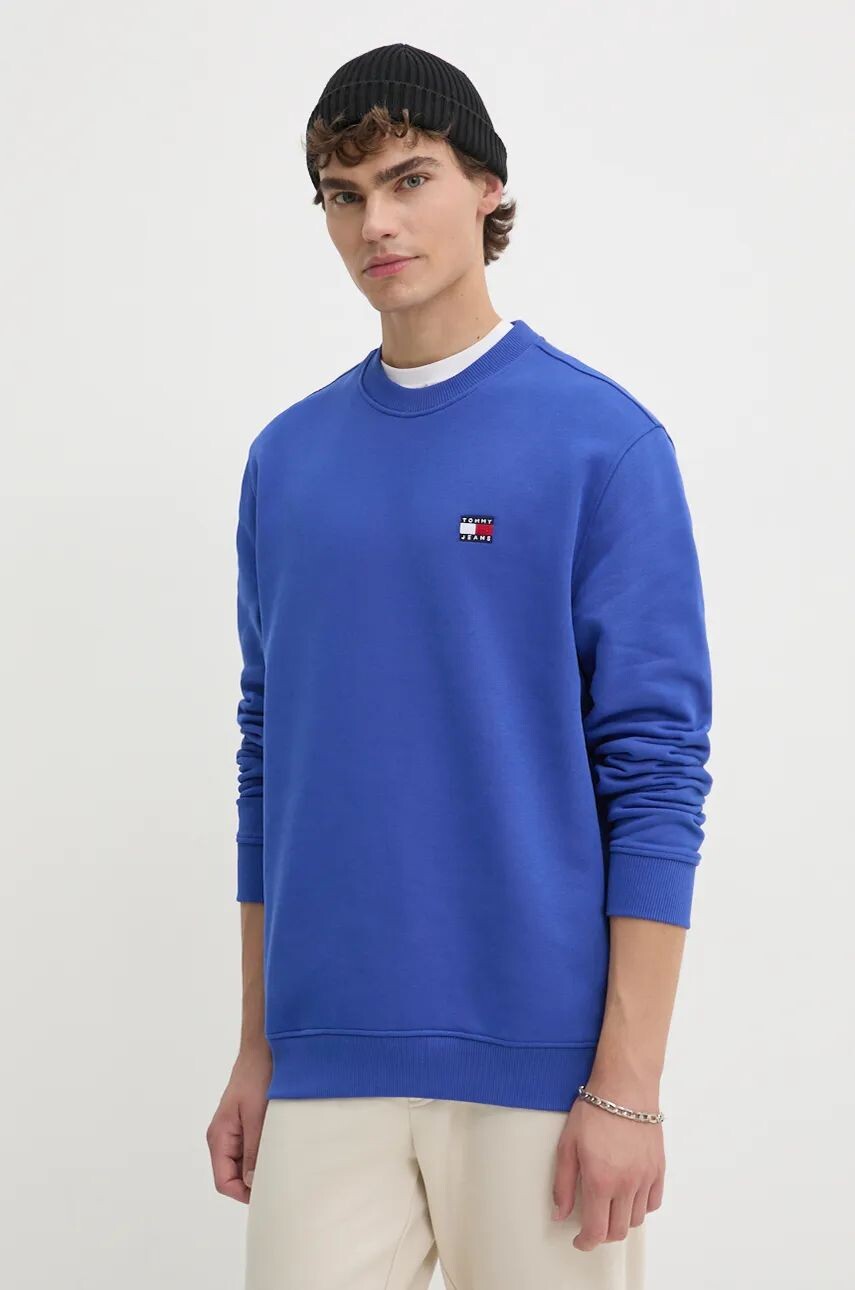

Хлопковая толстовка Tommy Jeans, синий