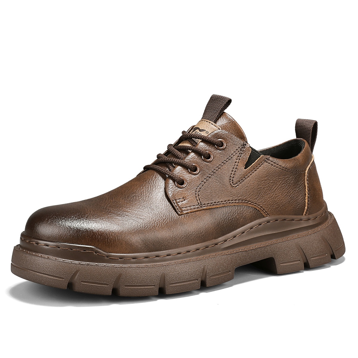 G.N.SHIJIA Мужские повседневные кроссовки Low top бронзовые, цвет Bronze — фото 2