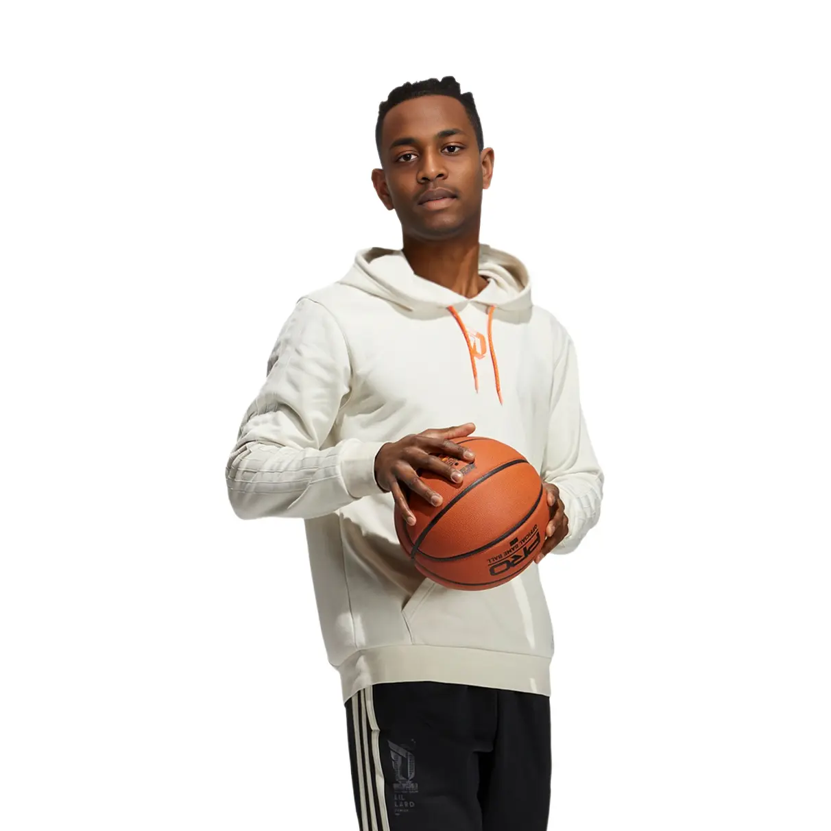

Толстовка мужская цвета слоновой кости Adidas, белый
