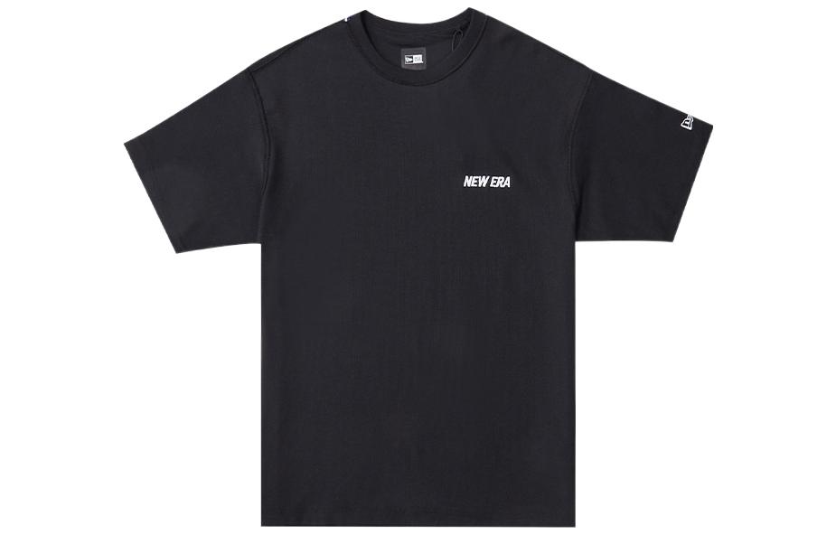 

New Era Футболка унисекс черная, Черный, New Era Футболка унисекс черная