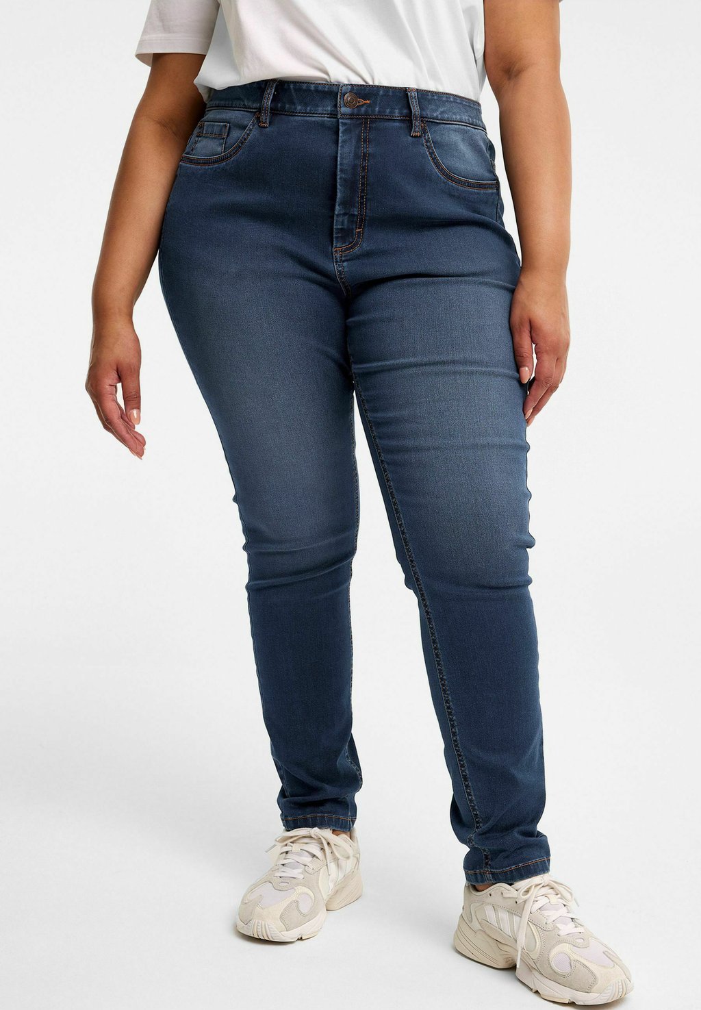 

Джинсы облегающего кроя EBBA XLNT by Kappahl, цвет Dark Denim