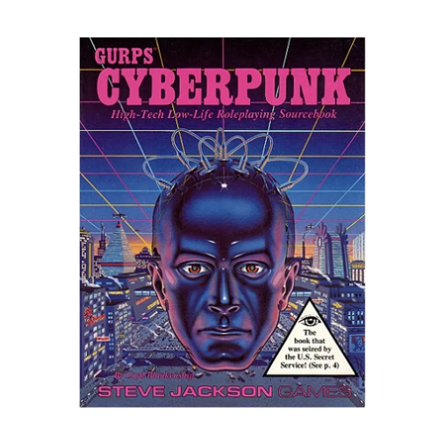 

Cyberpunk (1st Printing), GURPS (1st-3rd Edition) - Genre Toolkits, мягкая обложка