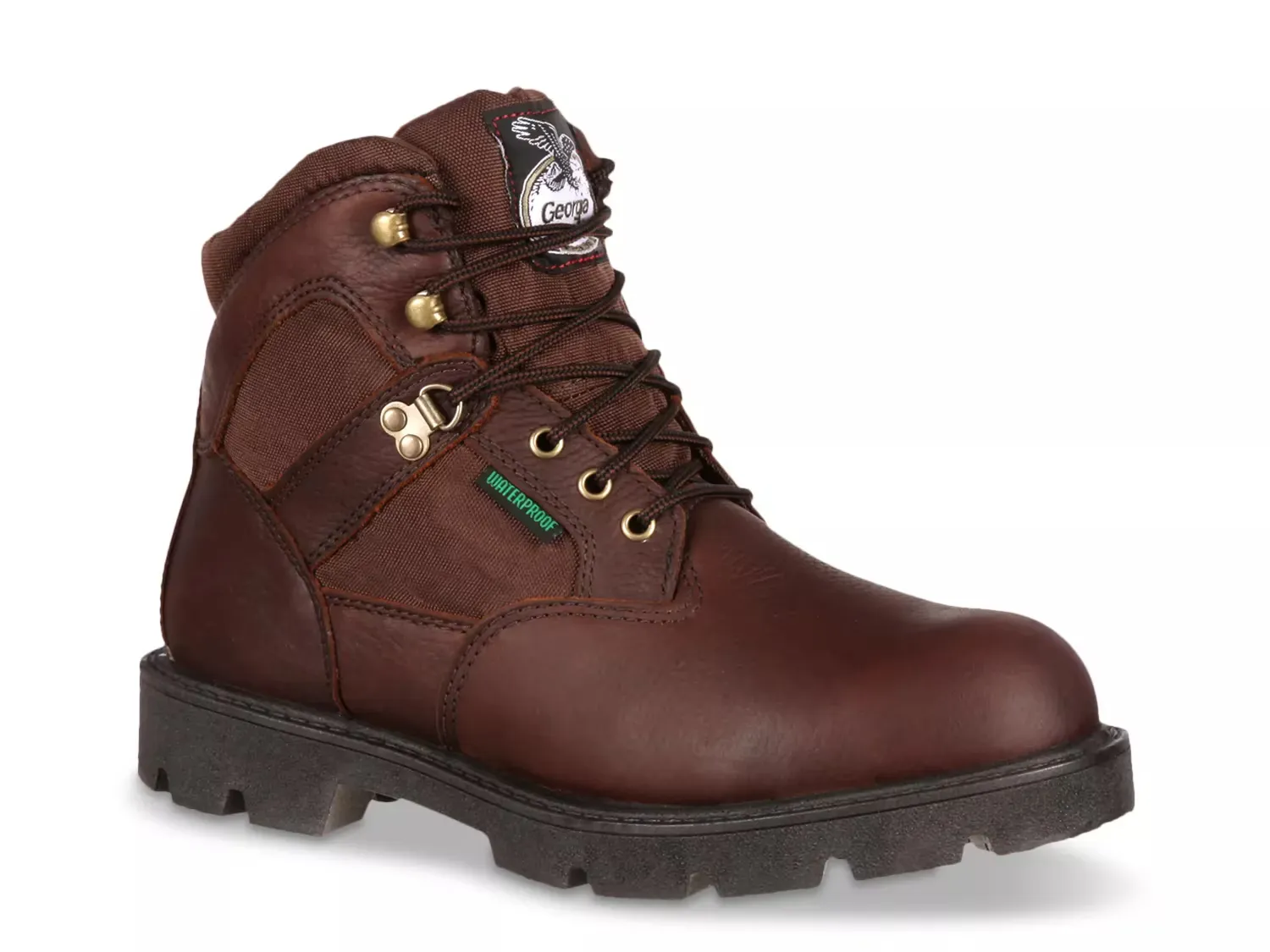 

Рабочие ботинки со стальным носком Georgia Boot, Dark Brown