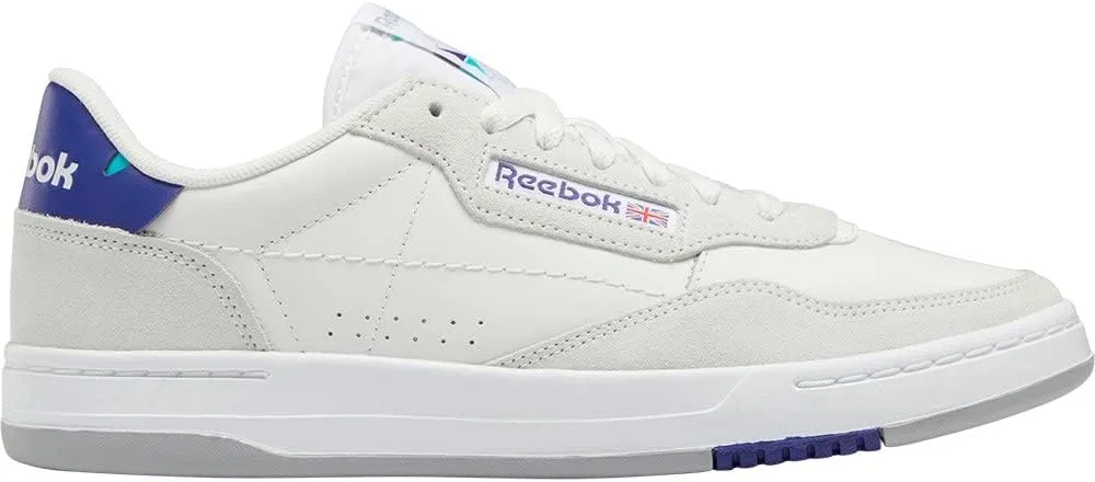 Кроссовки Reebok Unisex Court Peak, фиолетовый/серый/бирюзовый