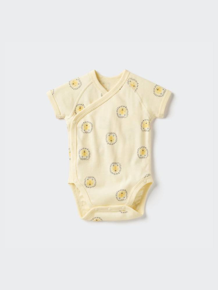 

Боди joy of print с коротким рукавом Uniqlo, цвет 41 желтый