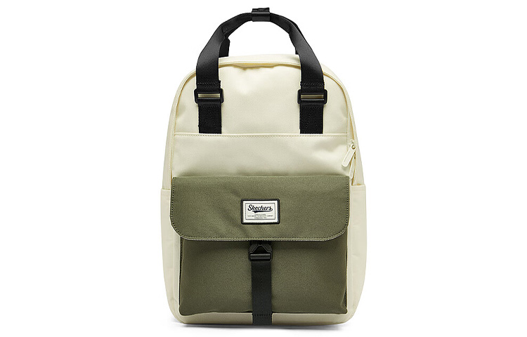 

Рюкзак из ткани обычный унисекс армейский зелёный Skechers