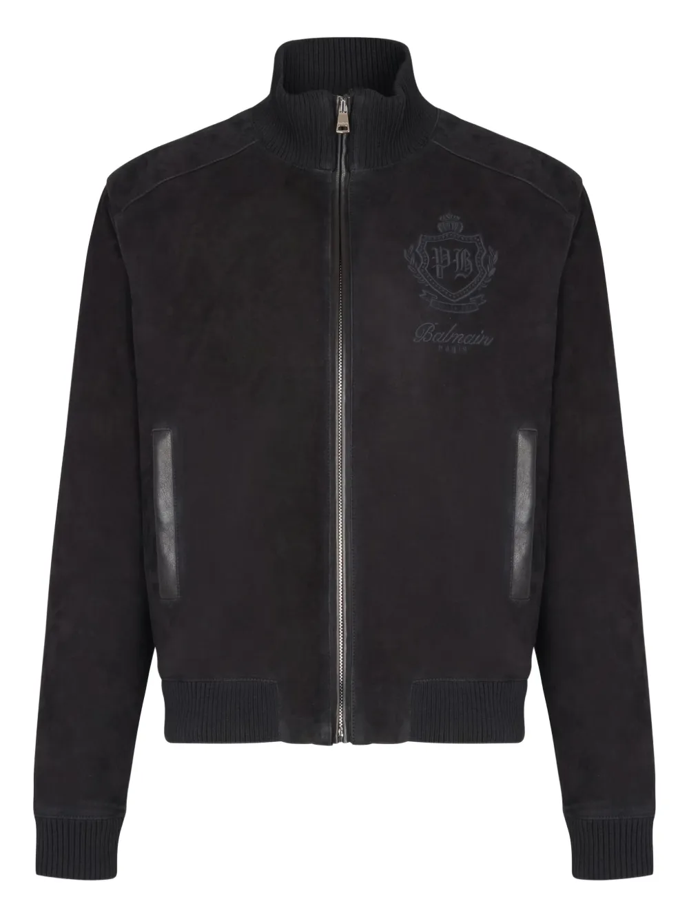 

Куртка с вышивкой BALMAIN, черный