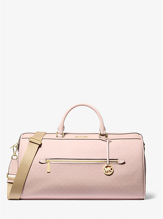 

Jet set travel - очень большая дорожная сумка с фирменным логотипом Michael Kors, красный
