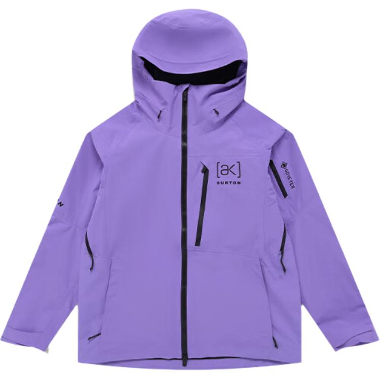 AK CYCLIC GORETEX Верхняя одежда для лыж мужская фиолетовая BURTON — фото 2