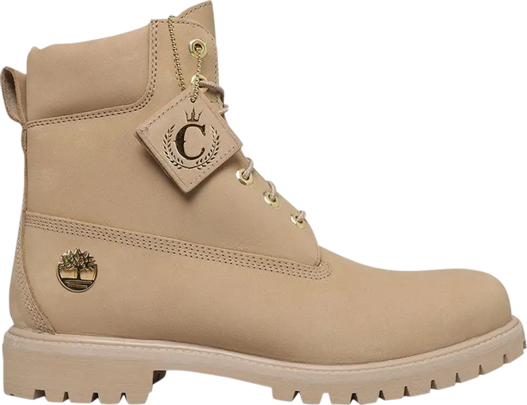 

Кроссовки Culture Kings x 6 Inch Premium Boot 'Hummus', кремовый, Бежевый, Кроссовки Culture Kings x 6 Inch Premium Boot 'Hummus', кремовый