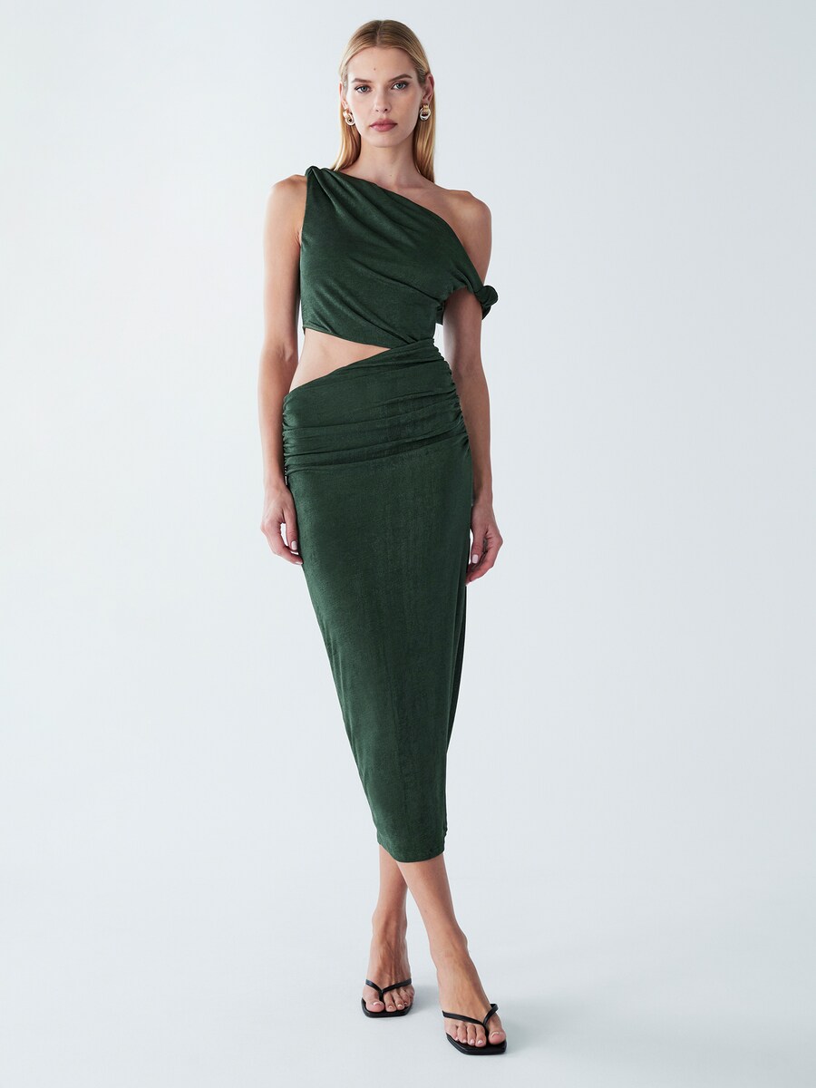 

Миди платье BWLDR Maree, Fir