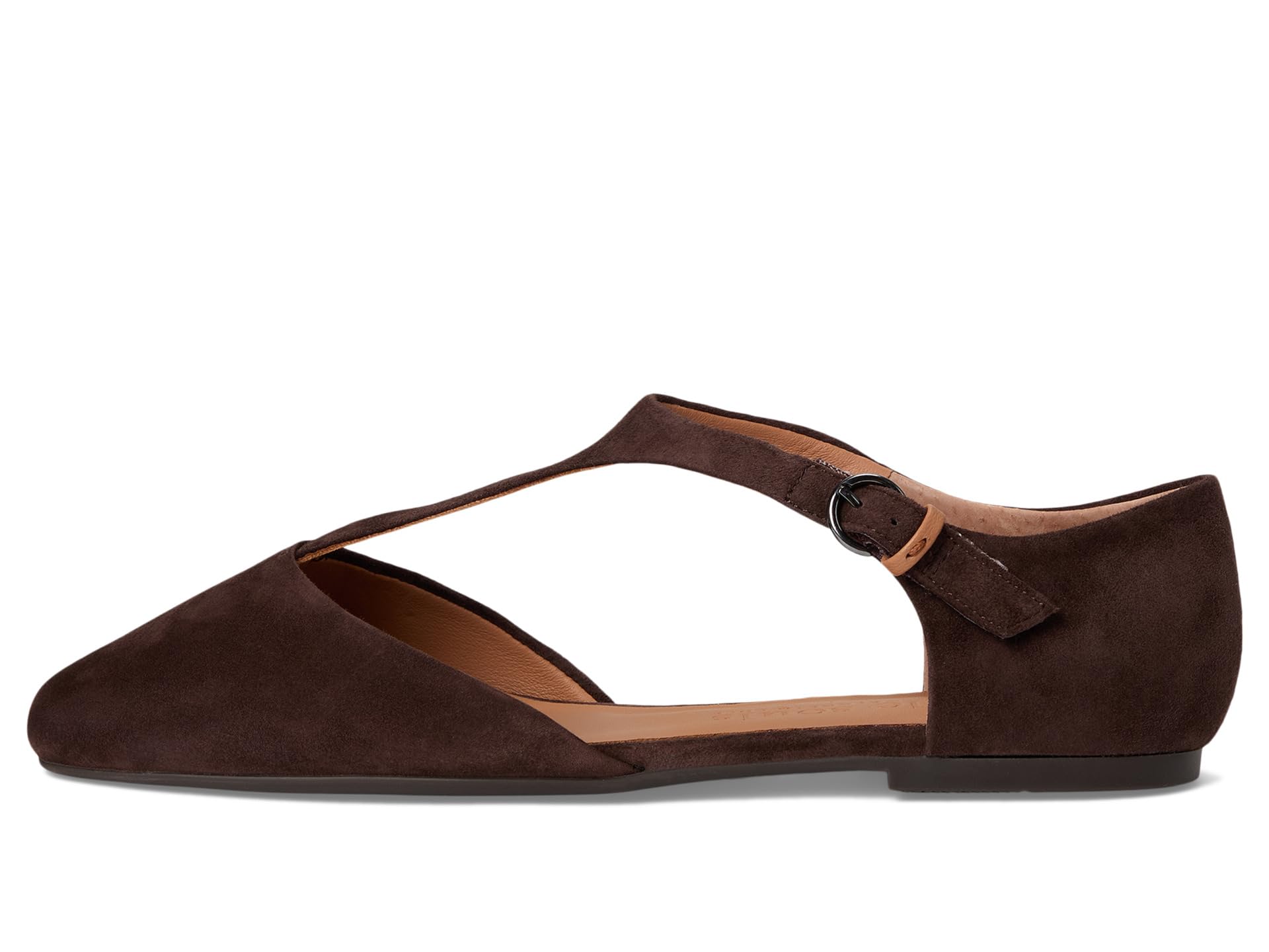 Балетки Gentle Souls by Kenneth Cole Wyatt, цвет Chocolate Suede — фото 4