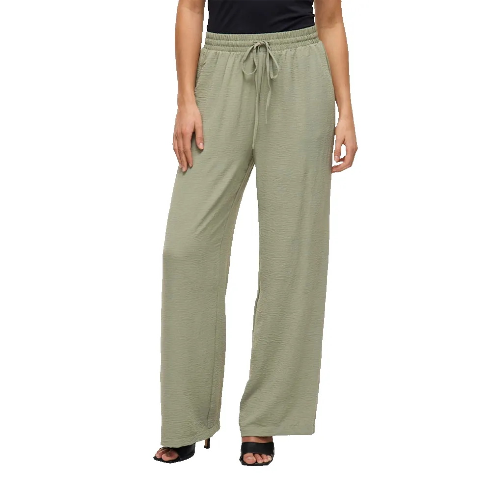 

Брюки с высокой талией Vila Josa Wide Leg Fit, зеленый