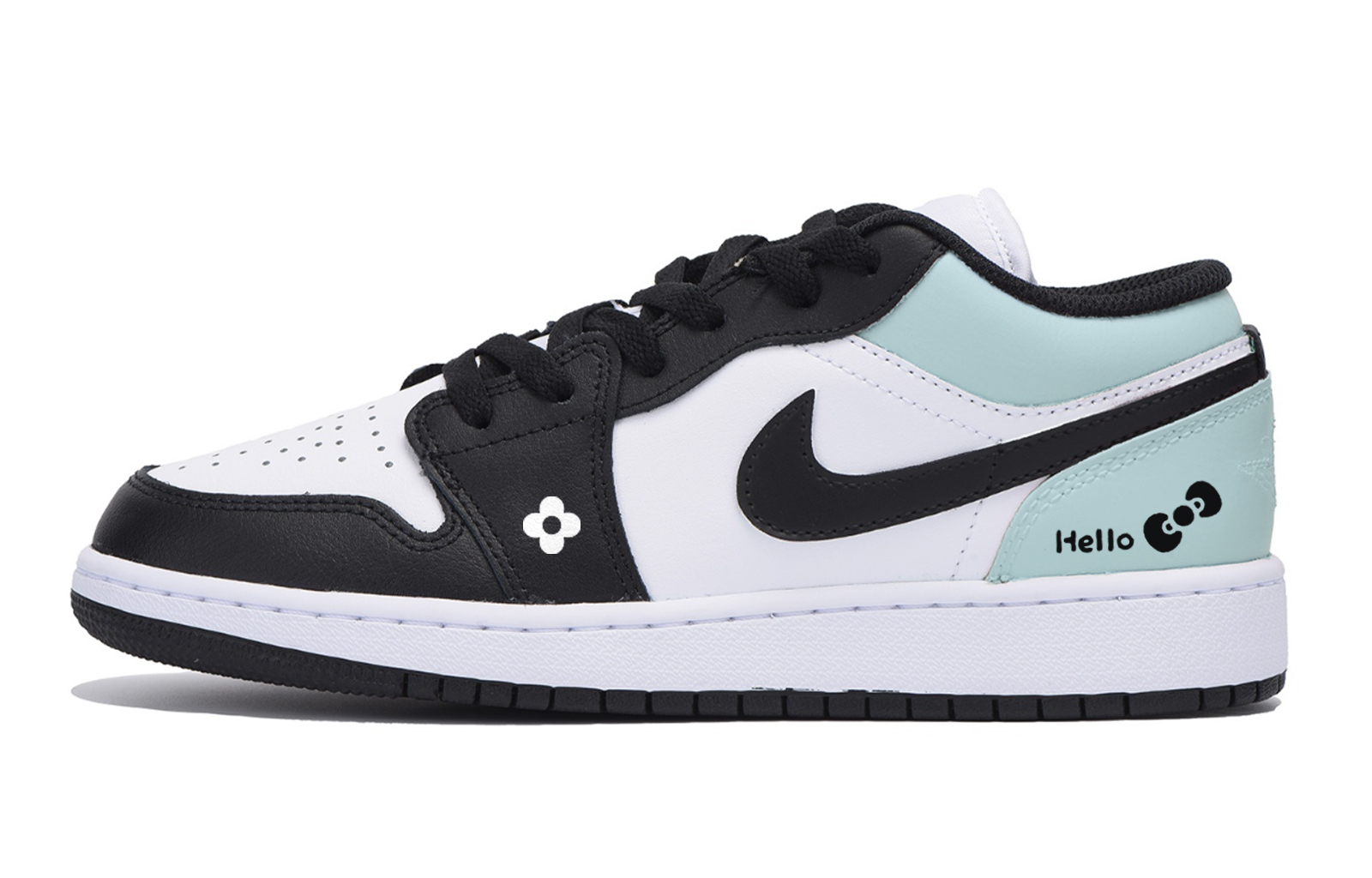 

Jordan Баскетбольные кроссовки Air 1 Urban Chic Style Vintage Low Top, мужские, белые, Tiffany